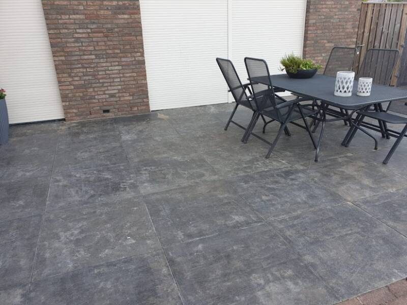 Terrassen — tegelwerk door M van Schijndel